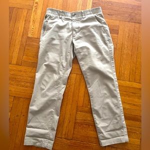 Eddie Bauer Beige Flex khaki Pants 33x32